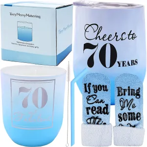 70th Birthday Gift for Women, 70 and Fabulous, 70th Birthday Tumbler, 70th Birthday Gift