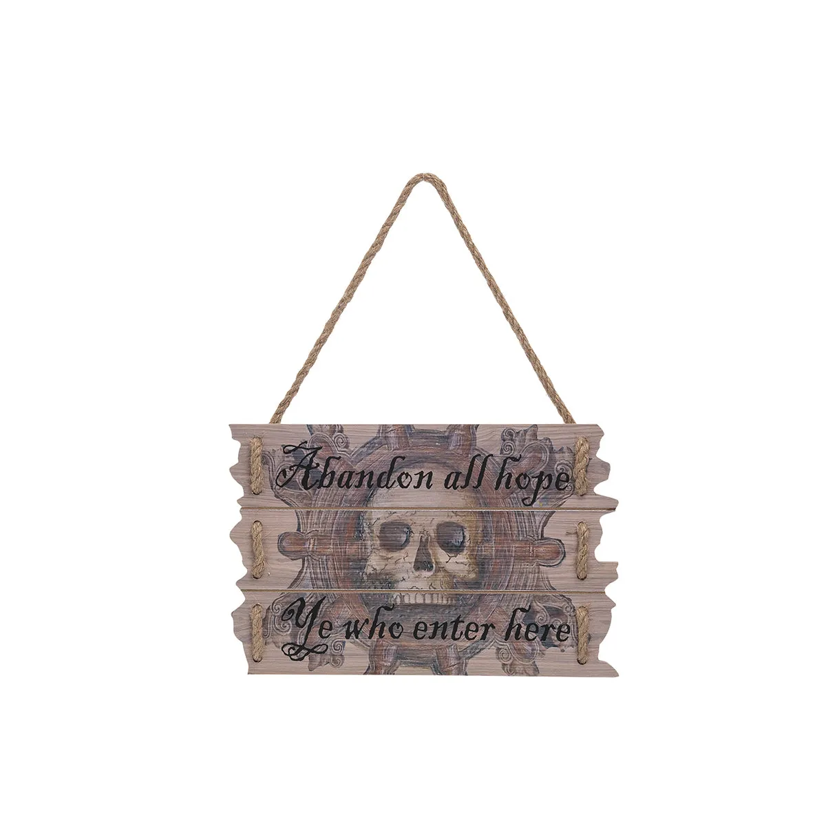 Abandon All Hope Wall Hanging