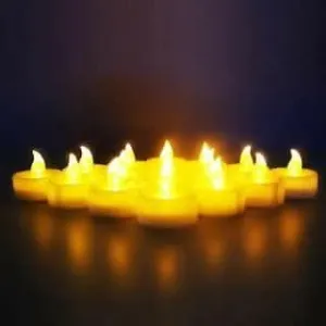 Battery Operated LED Candle Light Diwali Decoration(Pack of 24)