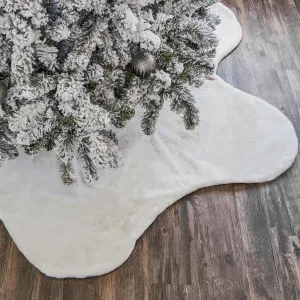 Blanket of Snow Tree Skirt ~70"