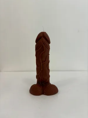 Candle Lume Penis Candle Brown