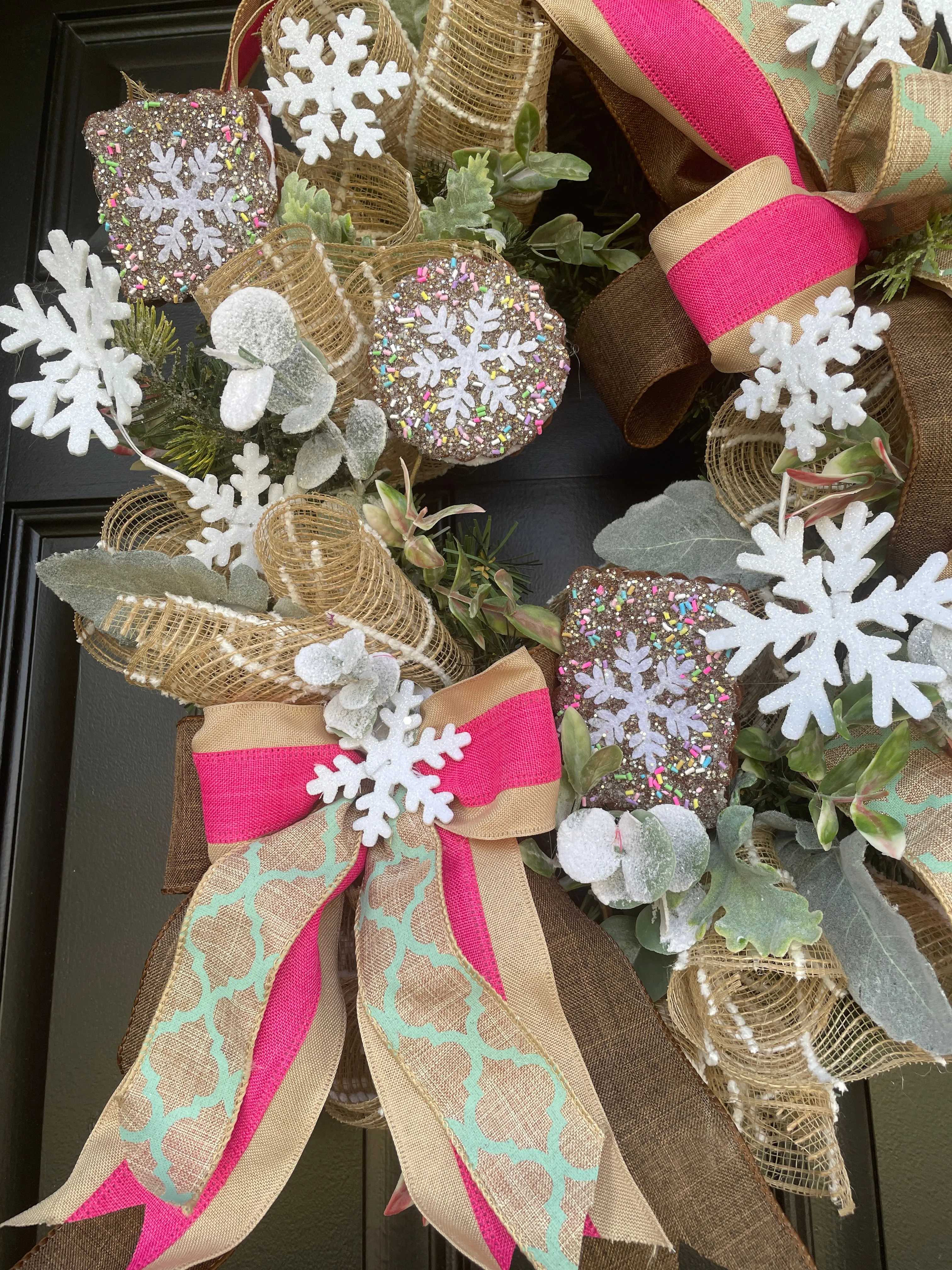 Christmas Cookie Wreath