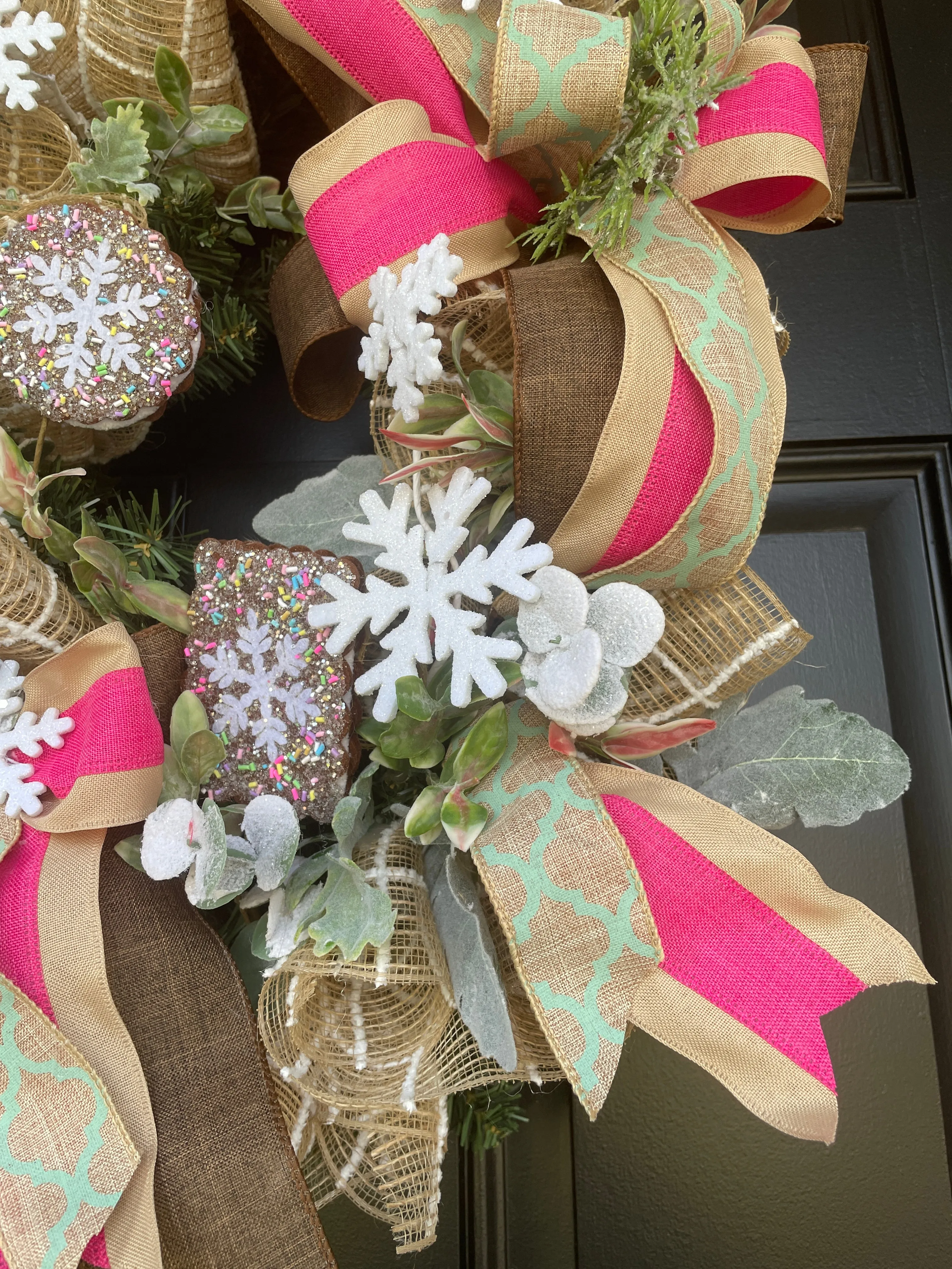 Christmas Cookie Wreath