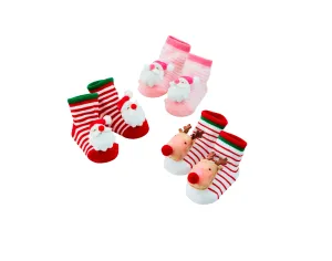 CHRISTMAS LIGHT-UP SOCKS BY MUD PIE