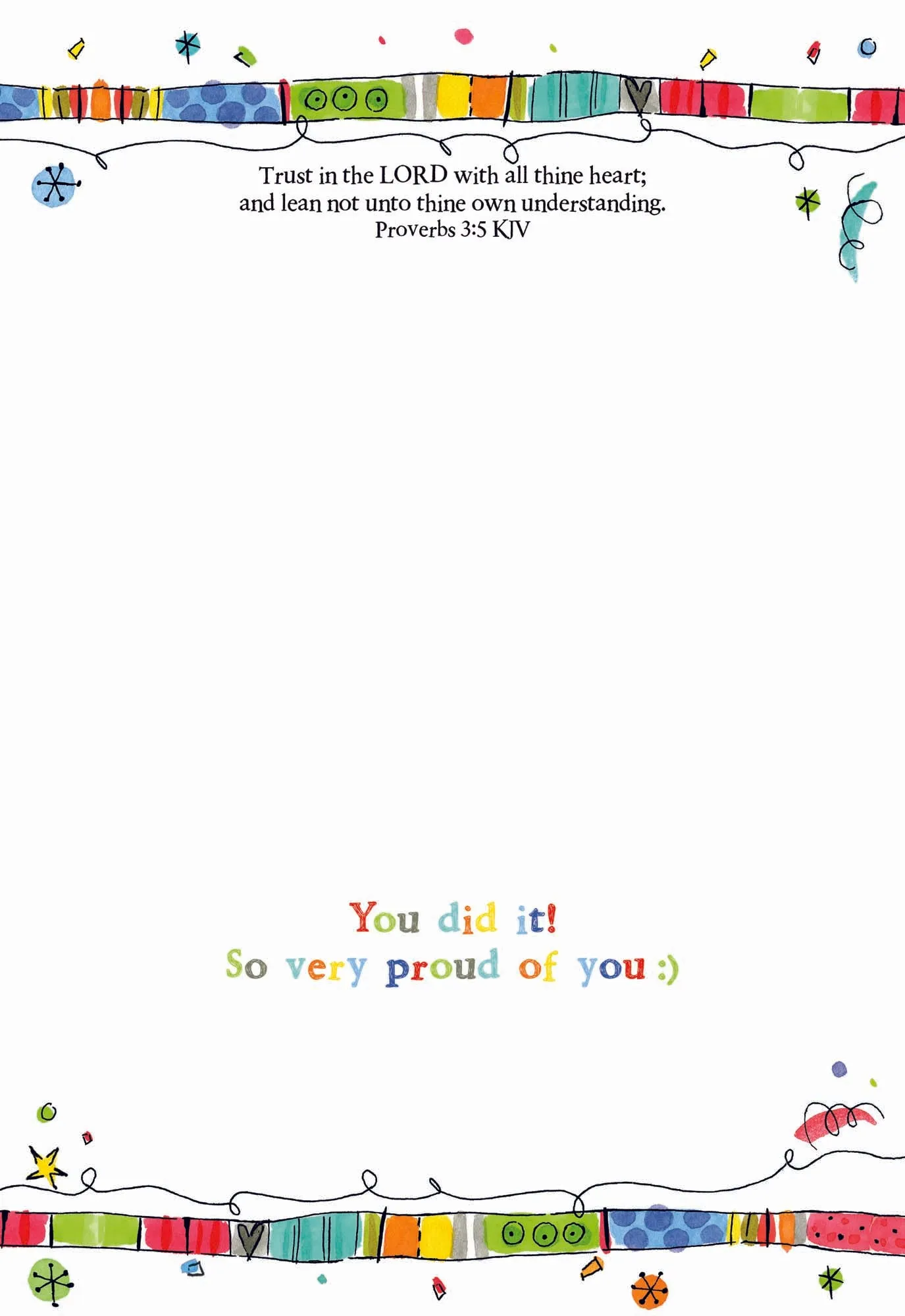 Congratulations - You Did It!