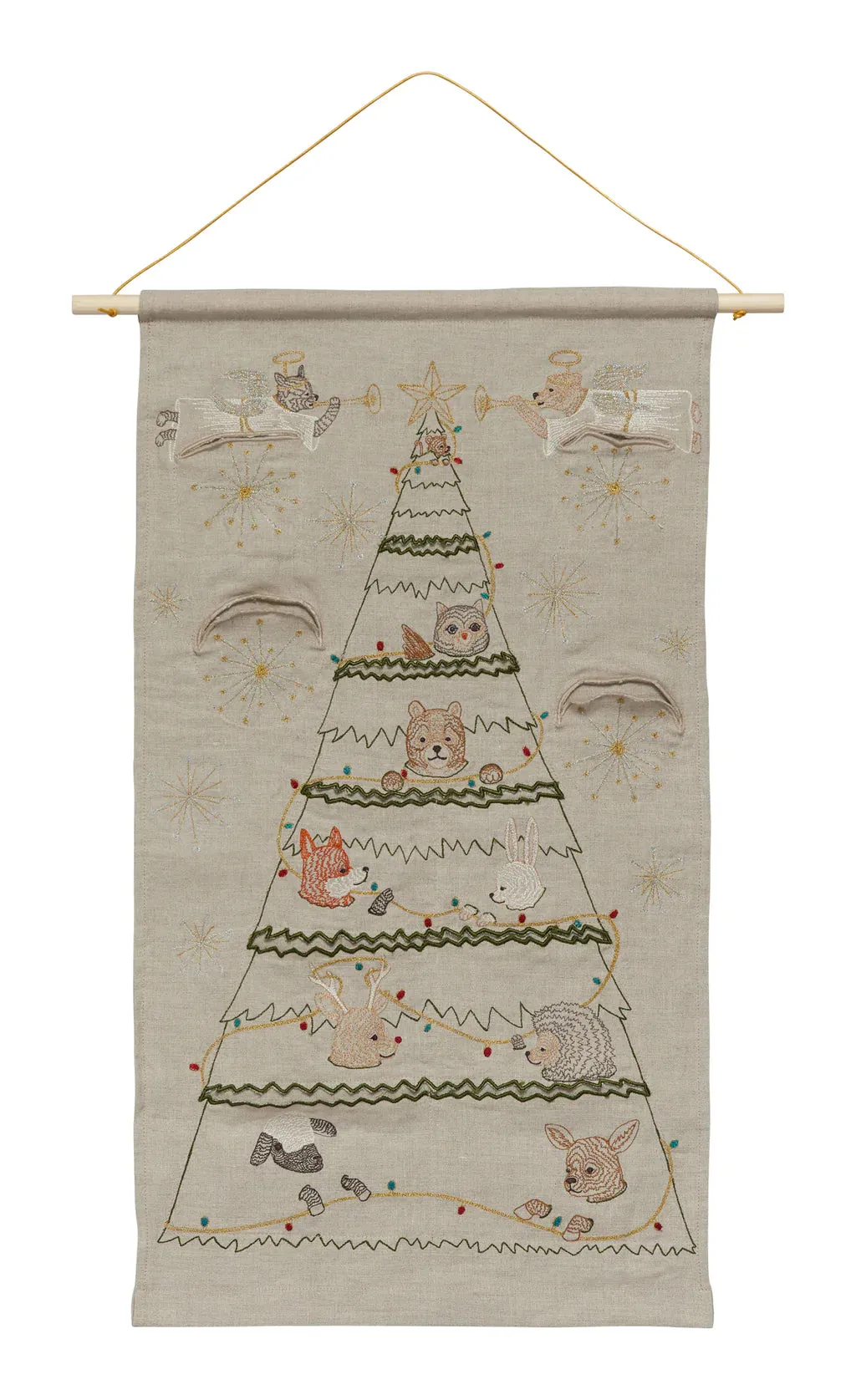 Coral & Tusk Embroidered Advent Calendar