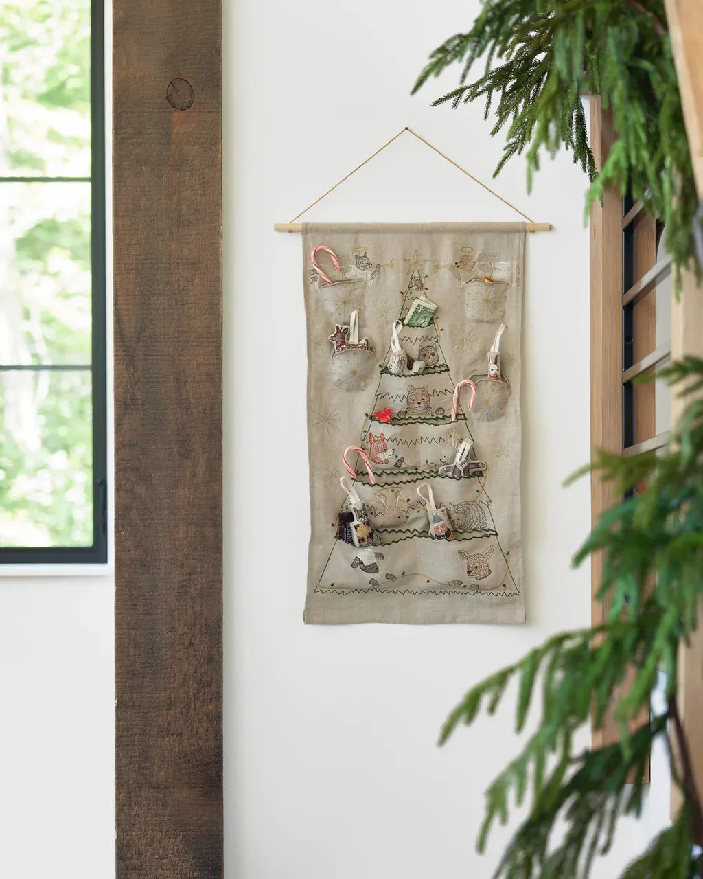 Coral & Tusk Embroidered Advent Calendar