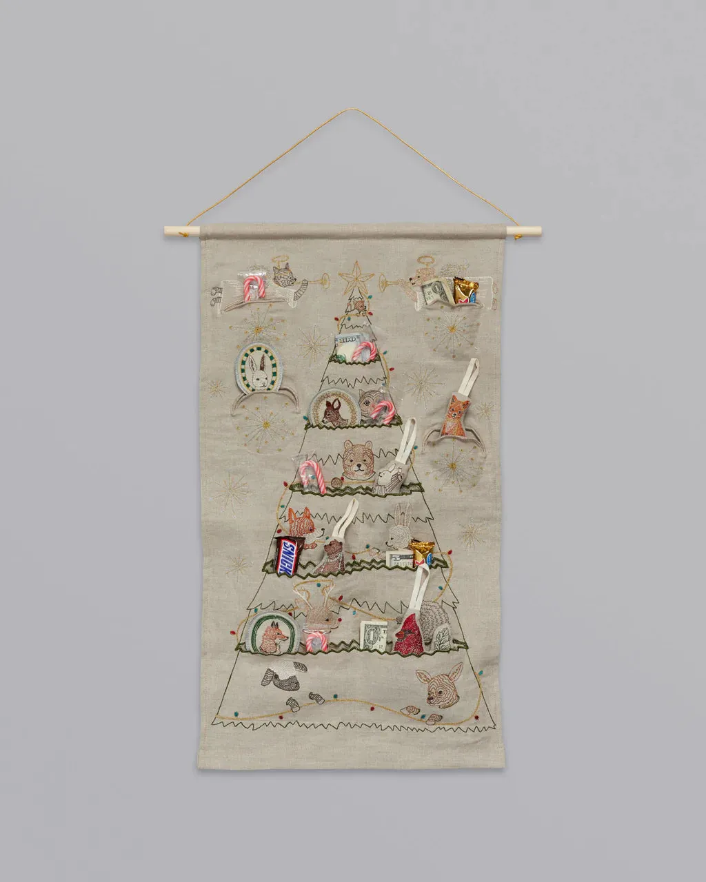 Coral & Tusk Embroidered Advent Calendar