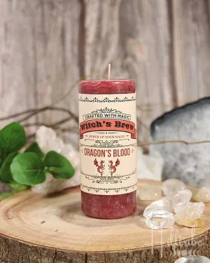 Dragon's Blood Witch's Brew Candle