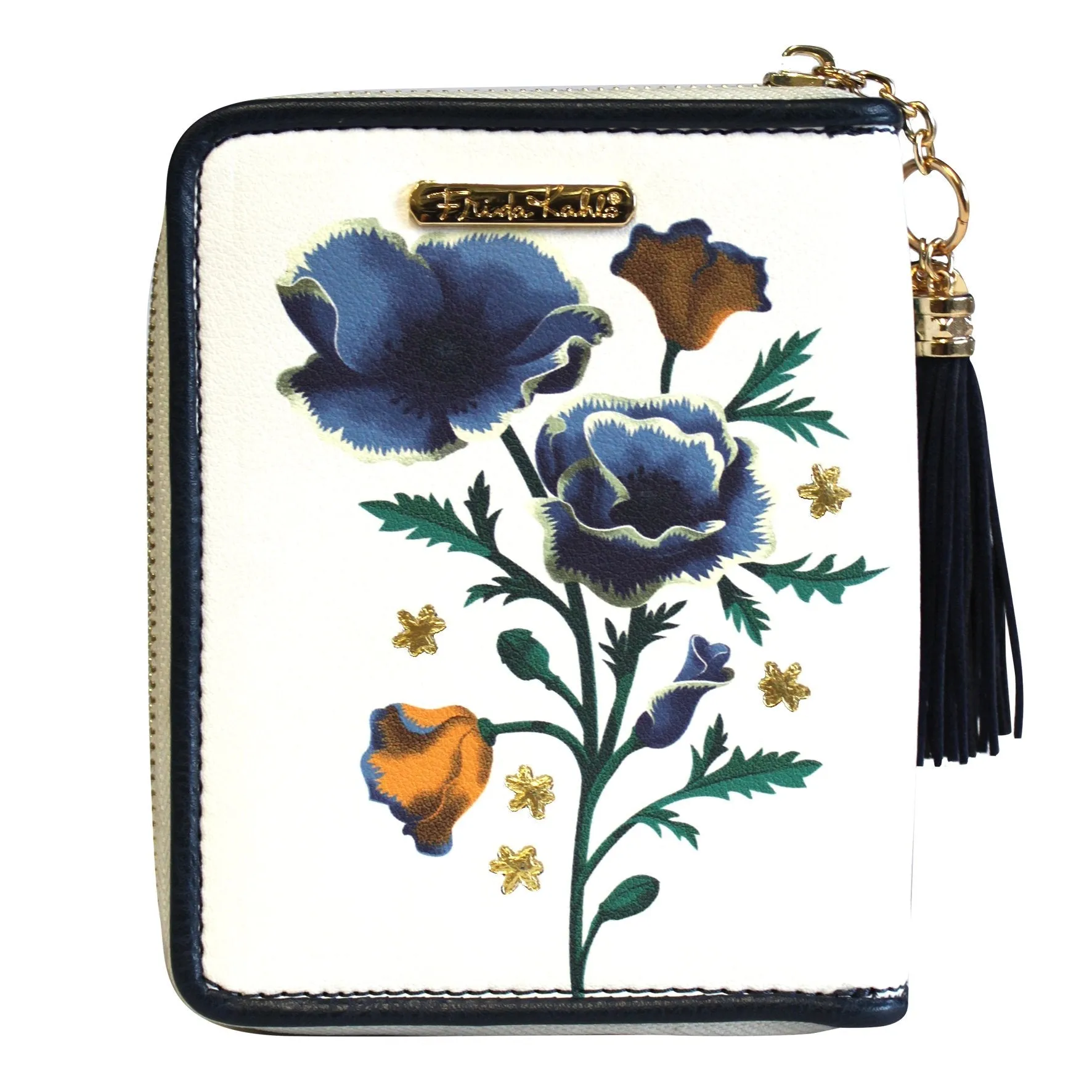 Frida Kahlo Wallet Blue