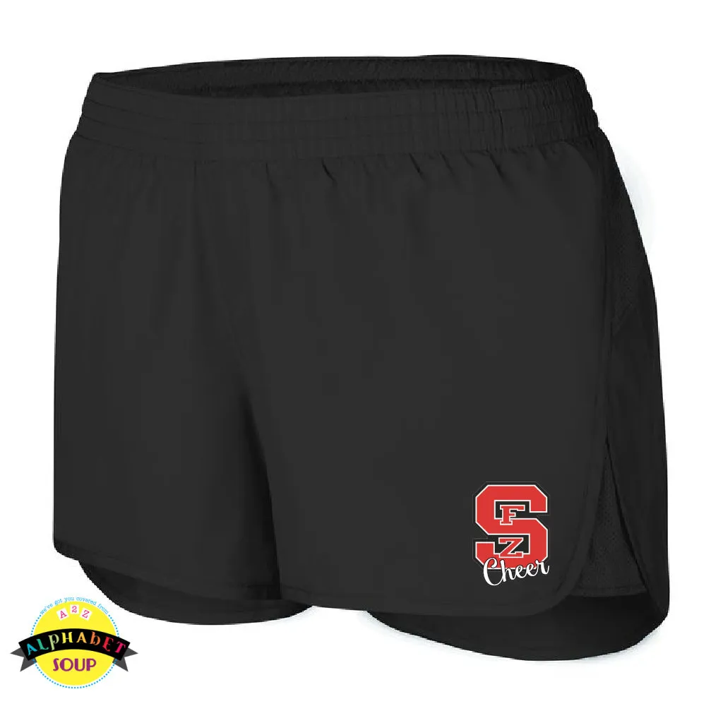 FZS Bulldogs Cheer Girls and Ladies Wayfarer Running Shorts