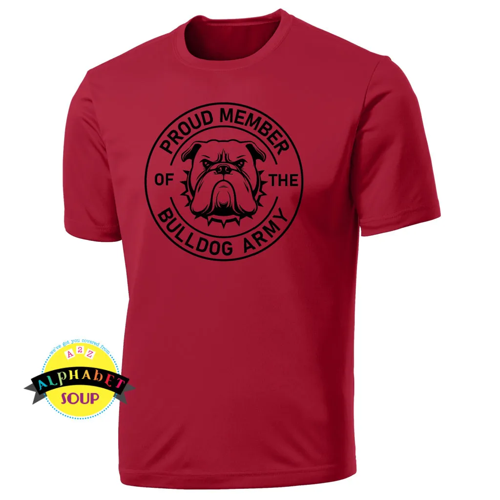 FZS Bulldogs Cheer Youth and Adult Port And Co Performance Tee