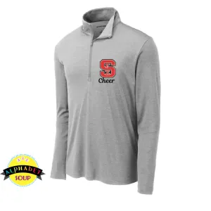 FZS Jr Bulldogs Cheer Sport Tek Performance Half Zip Pullover