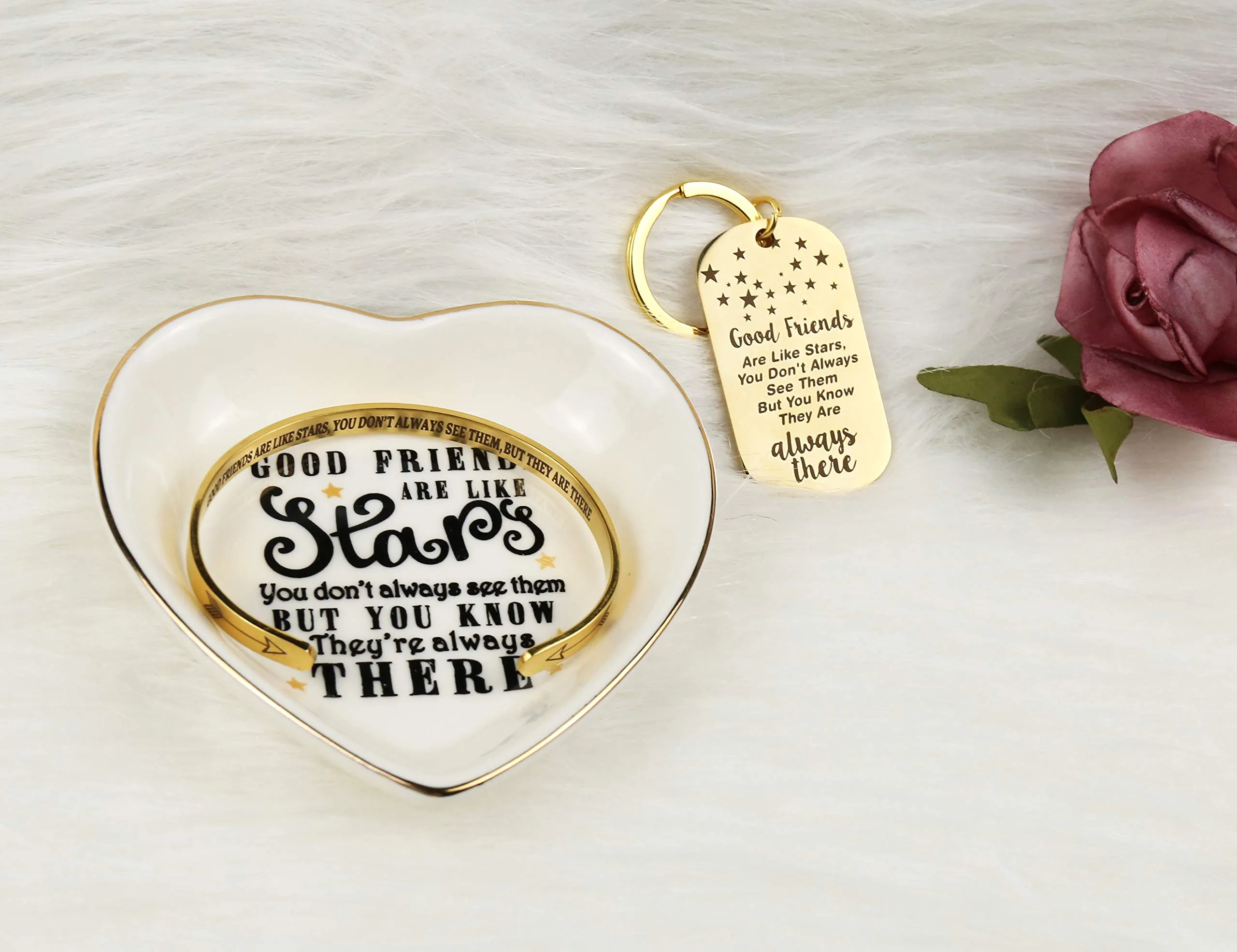 Good Friends are Like Stars Gifts, Good Friends Jewelry Dish, Good Friends are Like Stars