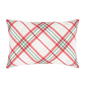 Holiday Plaid Pillow