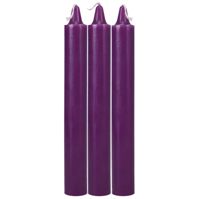 Japanese Drip Candles - Purple