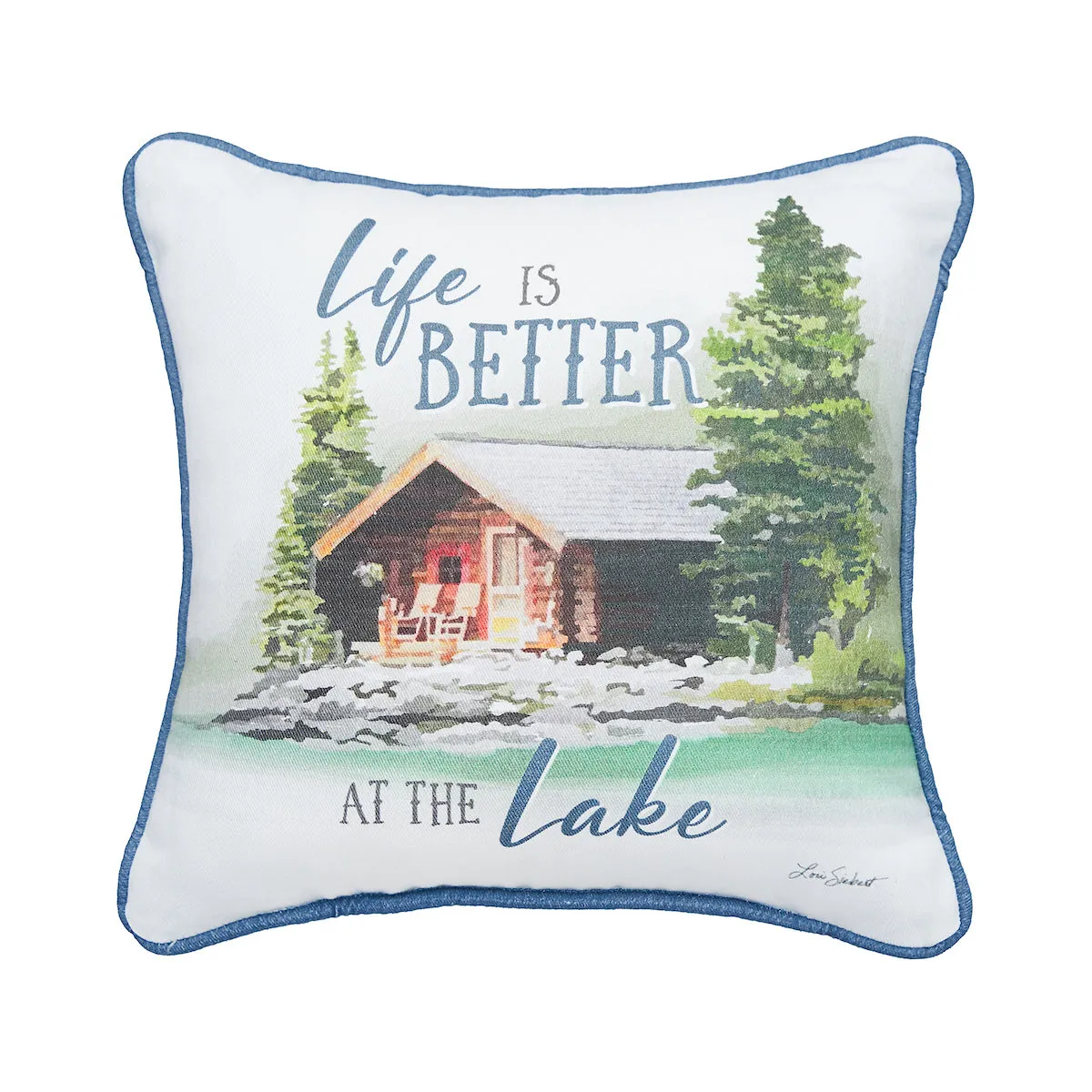 Life Is Better At The Lake Mini Pillow