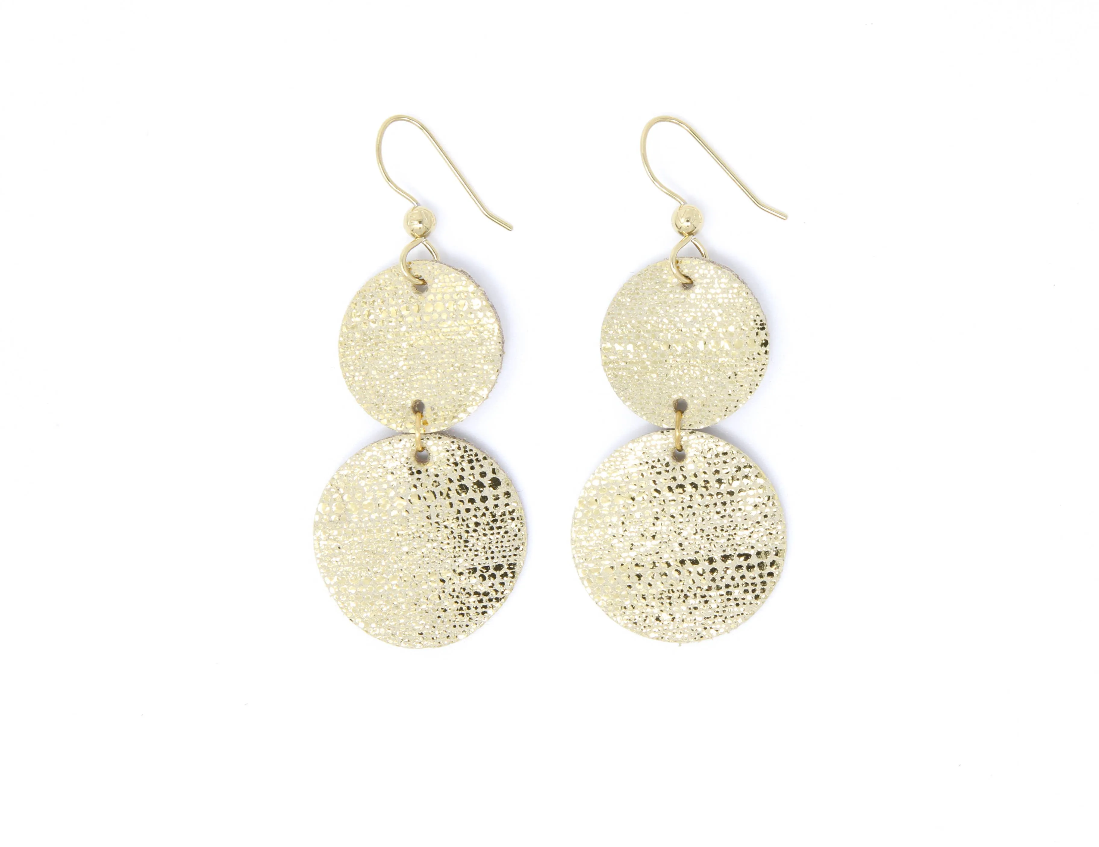 Luna Gold Cascade Earrings