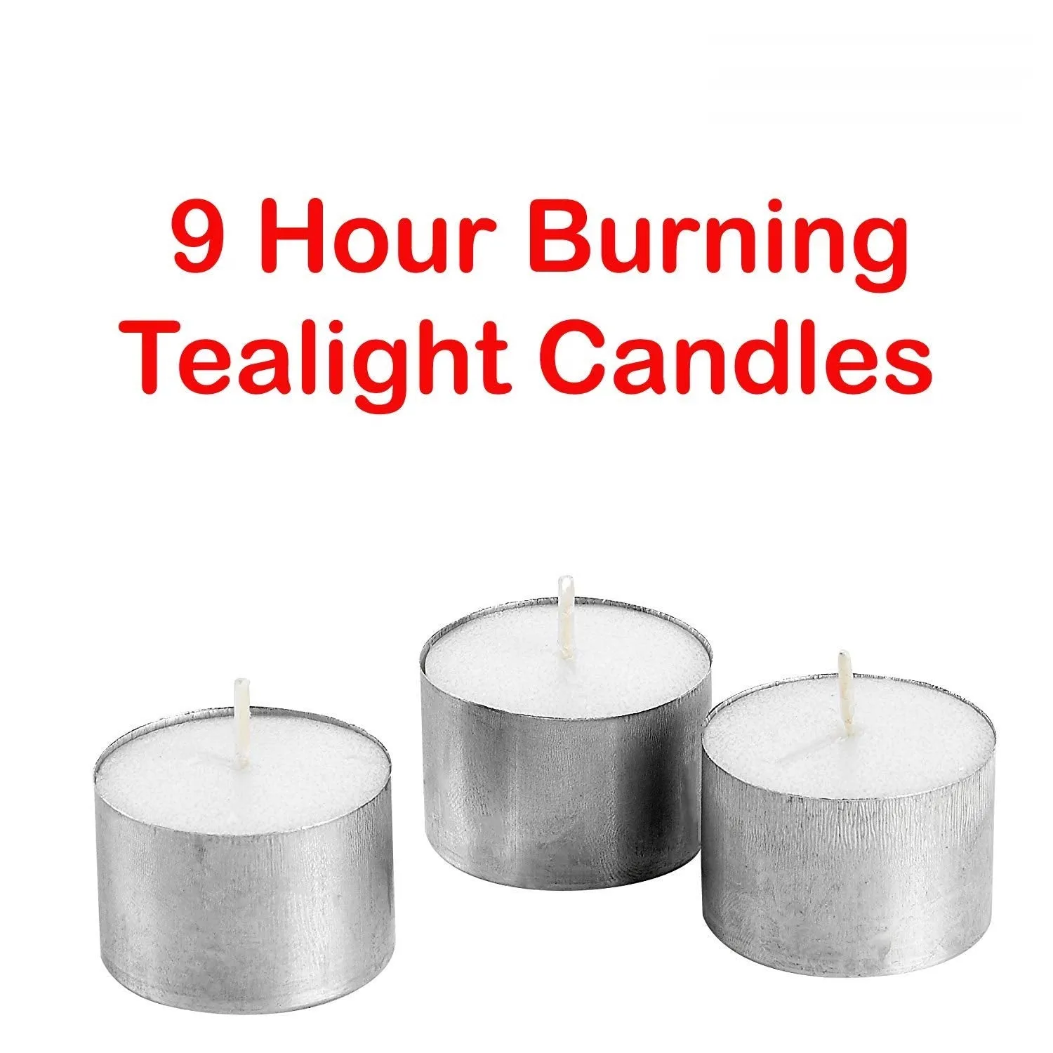 MeCozy Long Burning Diwali Unscented Candles for Home Decor and Celebrations & More | Wax Candles Approx 8-9 Hour Burning Time | Home Decoration Smokeless Paraffin Wax Candles Tealight - Pack of 50