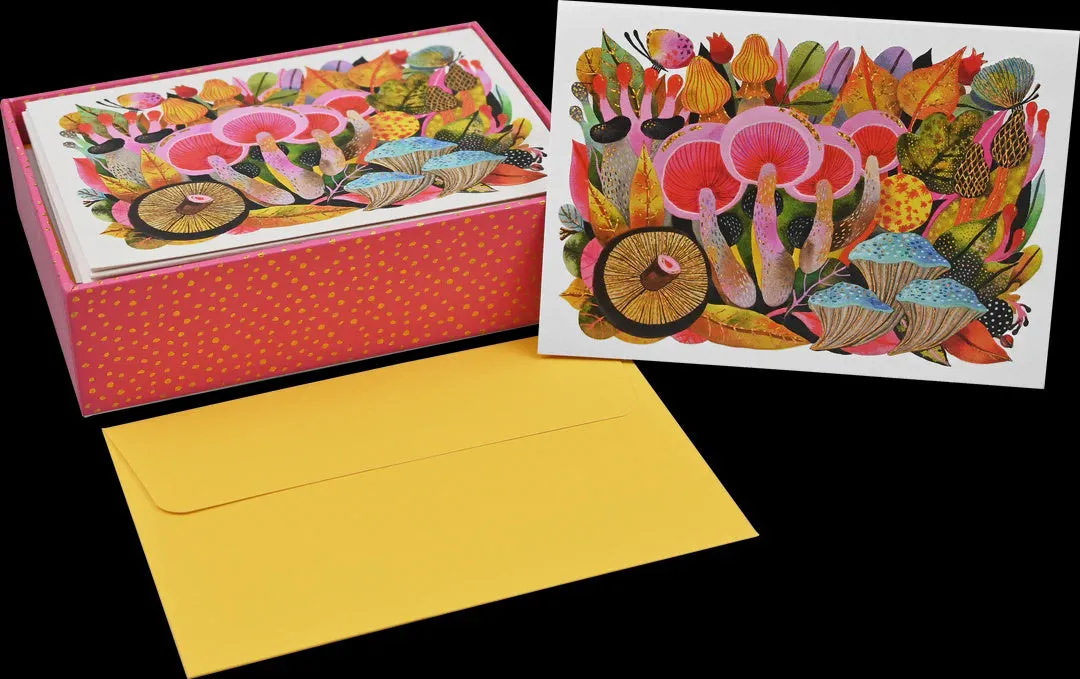 Mushroom Medley Note Cards