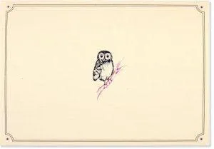 NOTE CARD - OWL PORTRAIT