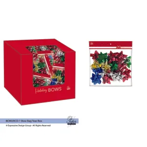 Paper Images Assorted Traditional Holiday Bows