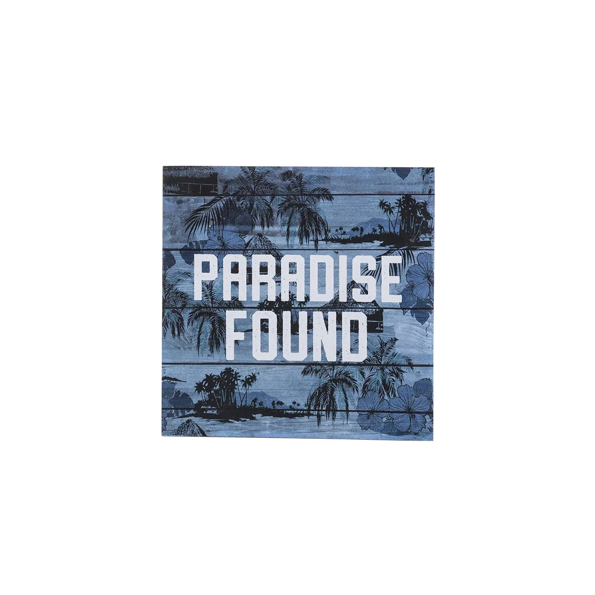 Paradise Found Wall Plaque