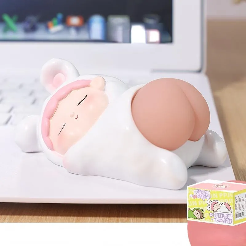 Q Bomb Butt Jun Desktop Decoration Office Decompression Toy Good Pinch Soft Doll Cute Cartoon Gift