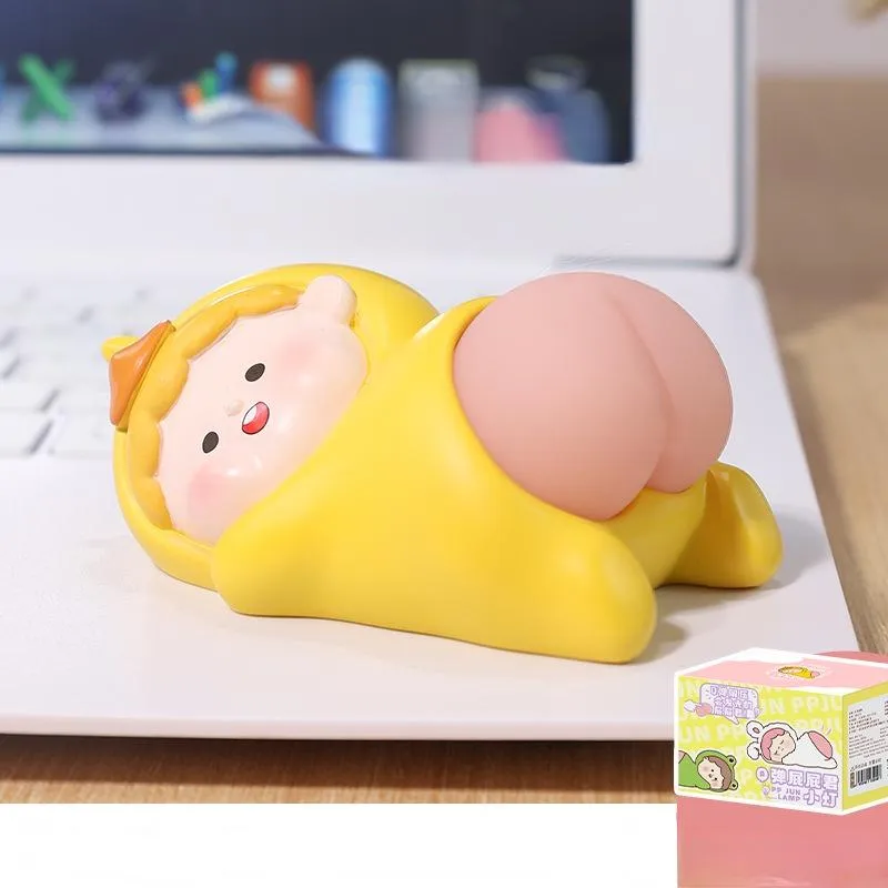 Q Bomb Butt Jun Desktop Decoration Office Decompression Toy Good Pinch Soft Doll Cute Cartoon Gift