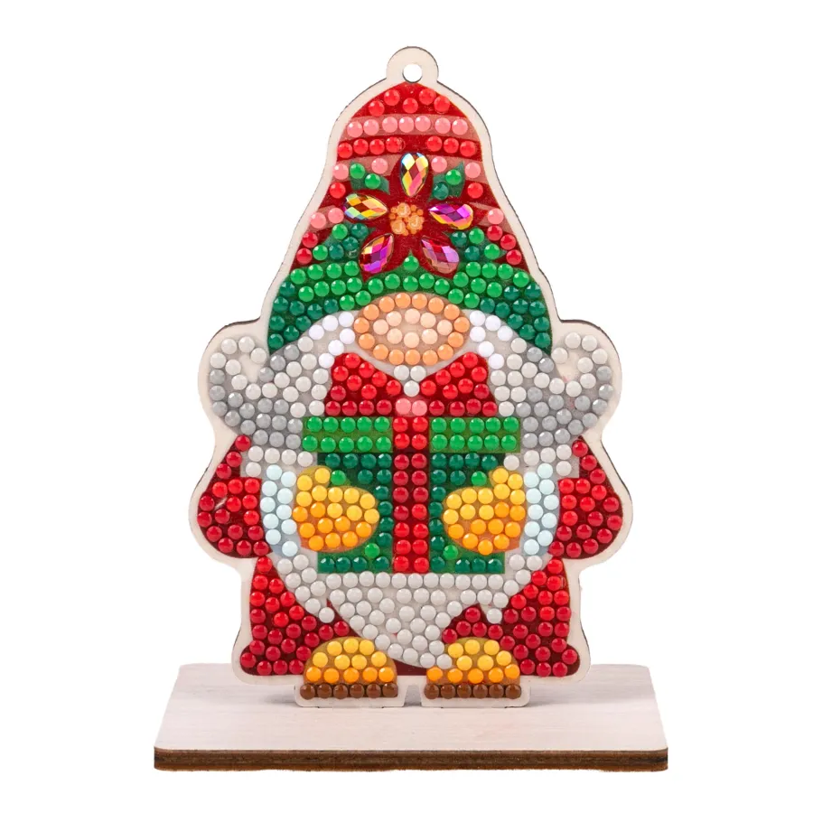 "Gnome" Crystal Art Buddies Festive Series 4 Decoration