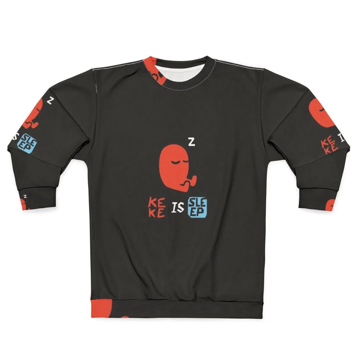 "Keke Is Sleep" Puzzle Game Sweatshirt - Gaming Apparel