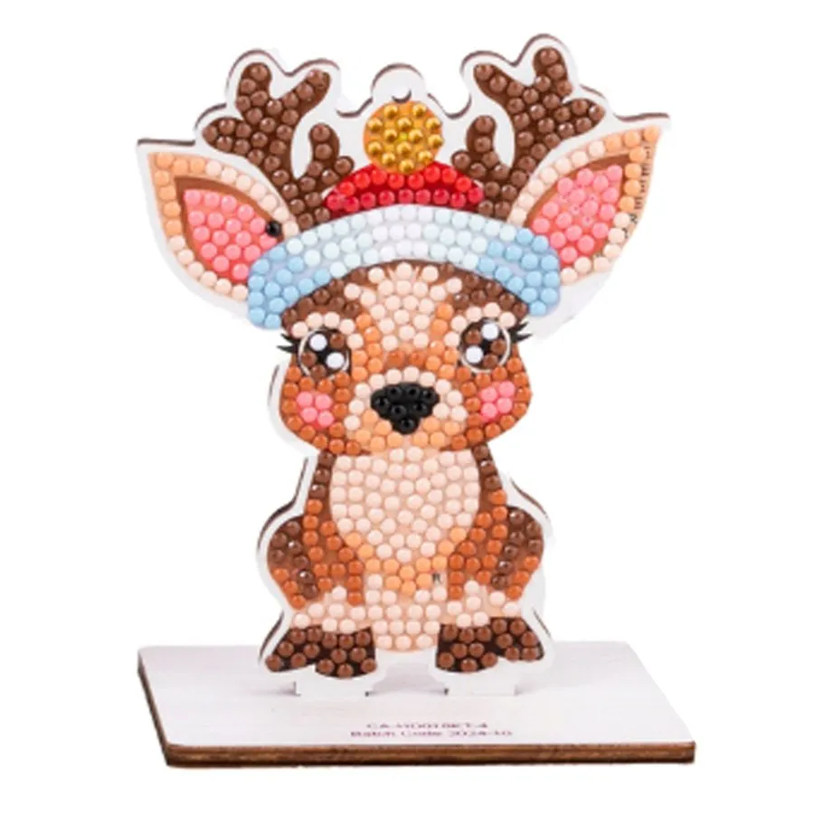 "Reindeer" Crystal Art Buddies Festive Series 4 Decoration