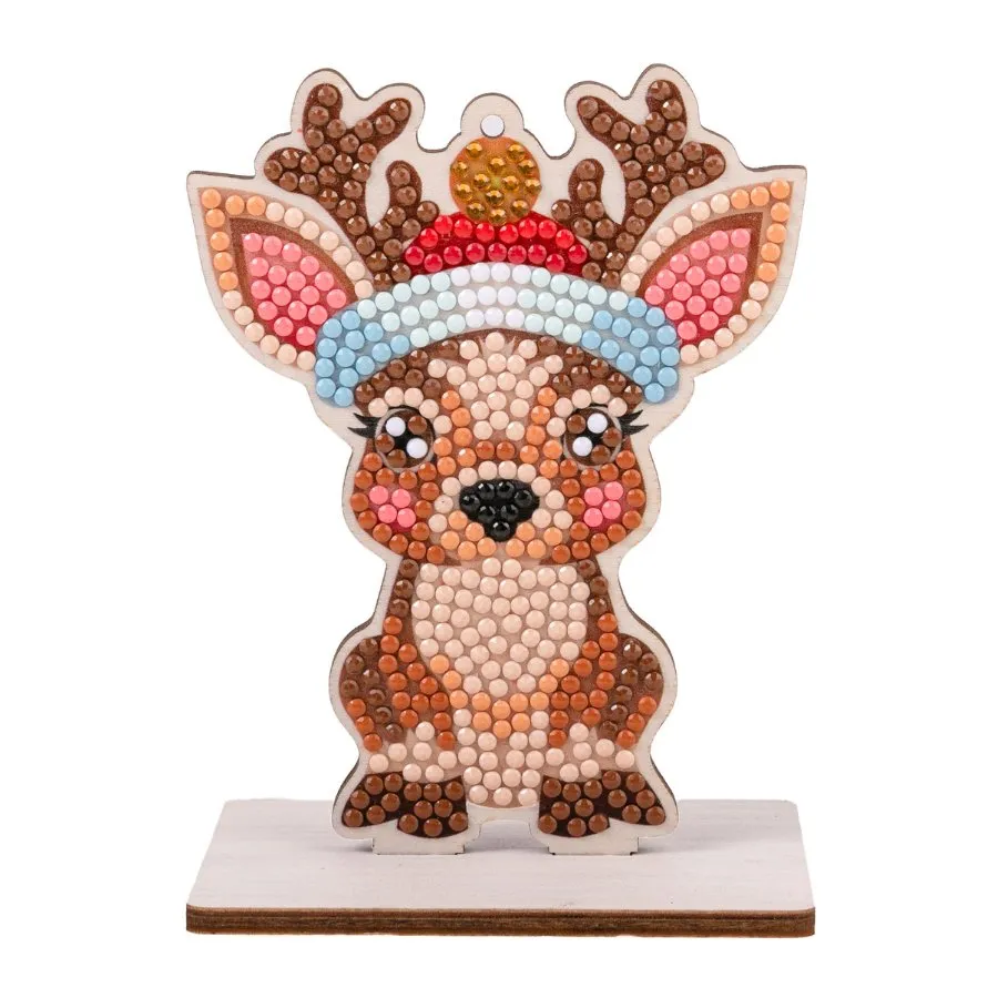 "Reindeer" Crystal Art Buddies Festive Series 4 Decoration