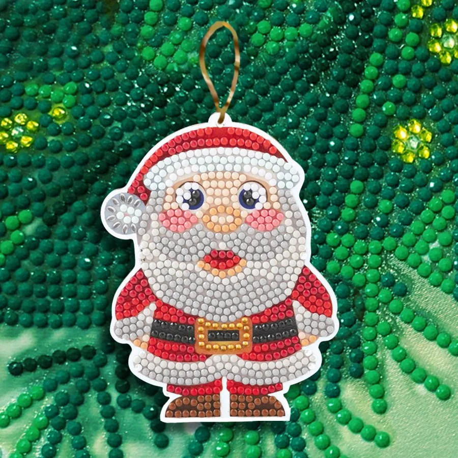 "Santa" Crystal Art Buddies Festive Series 4 Decoration