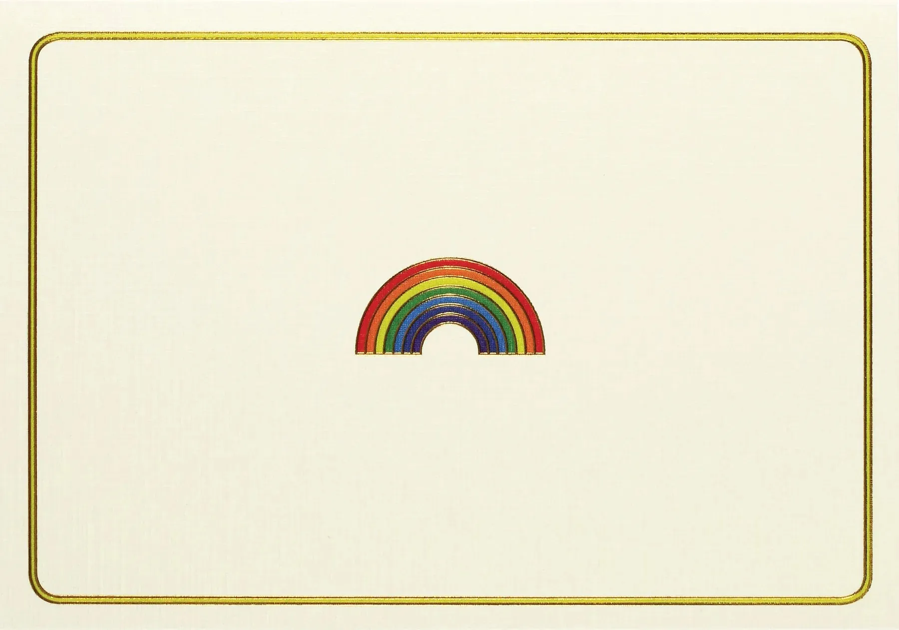 Rainbow Note Cards