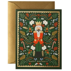 RIFLE PAPER CO. | Evergreen Nutcracker Holiday Card