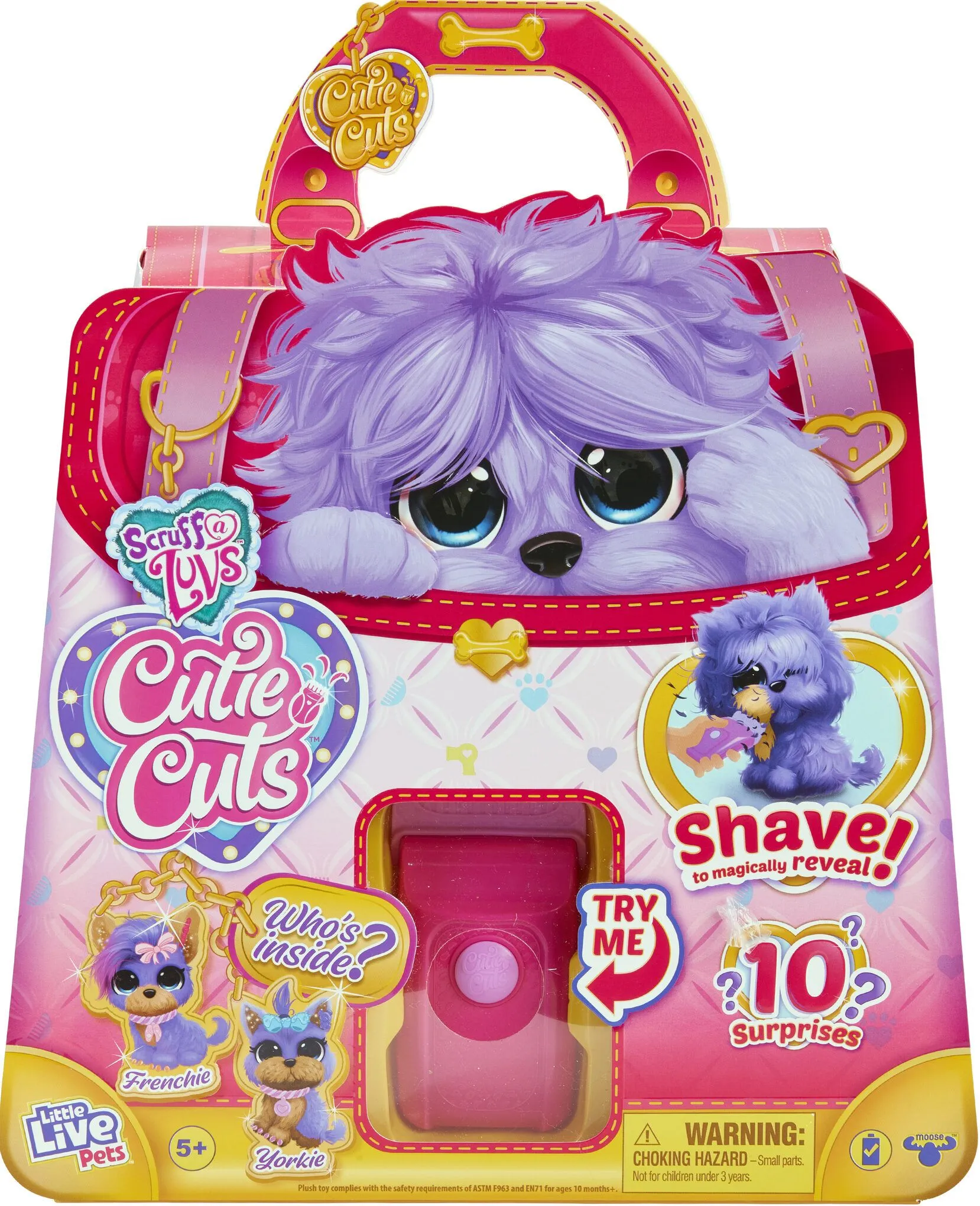 Scruff-A-Luvs Cutie Cuts Series 1 Purple