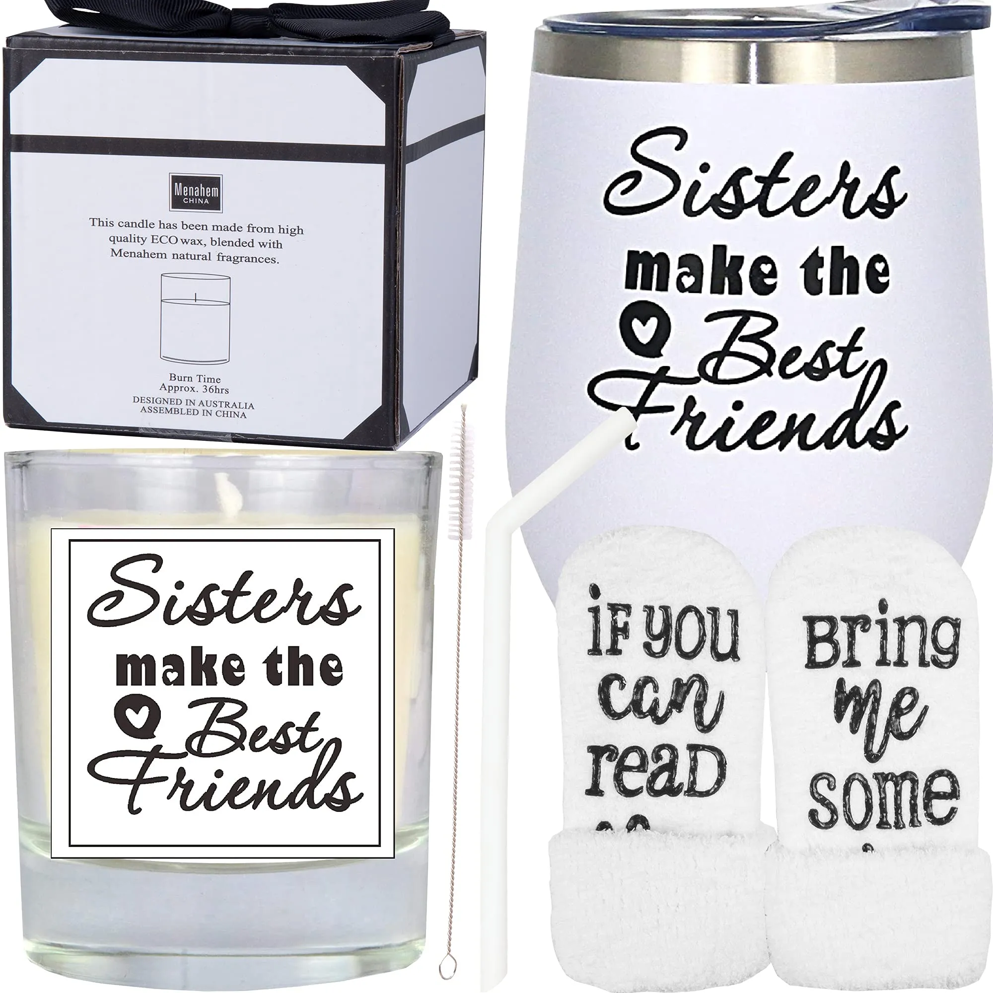 Sisters Gifts from Sister, Sister Gifts, Sister Friend Gifts for Women, Sisters Make the