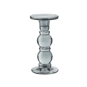 Sivelle candlestick H18.5 cm. dark grey