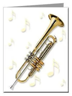 Trumpet Note Cards