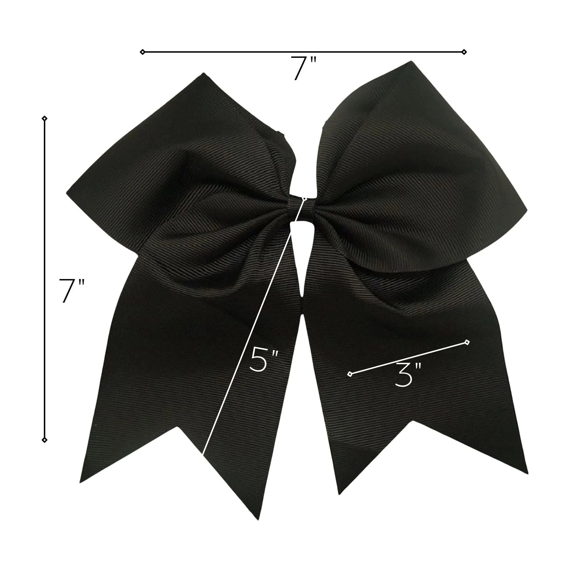 Twilight Blue Cheer Bow