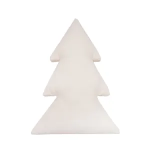 White Christmas Shaped Pillow